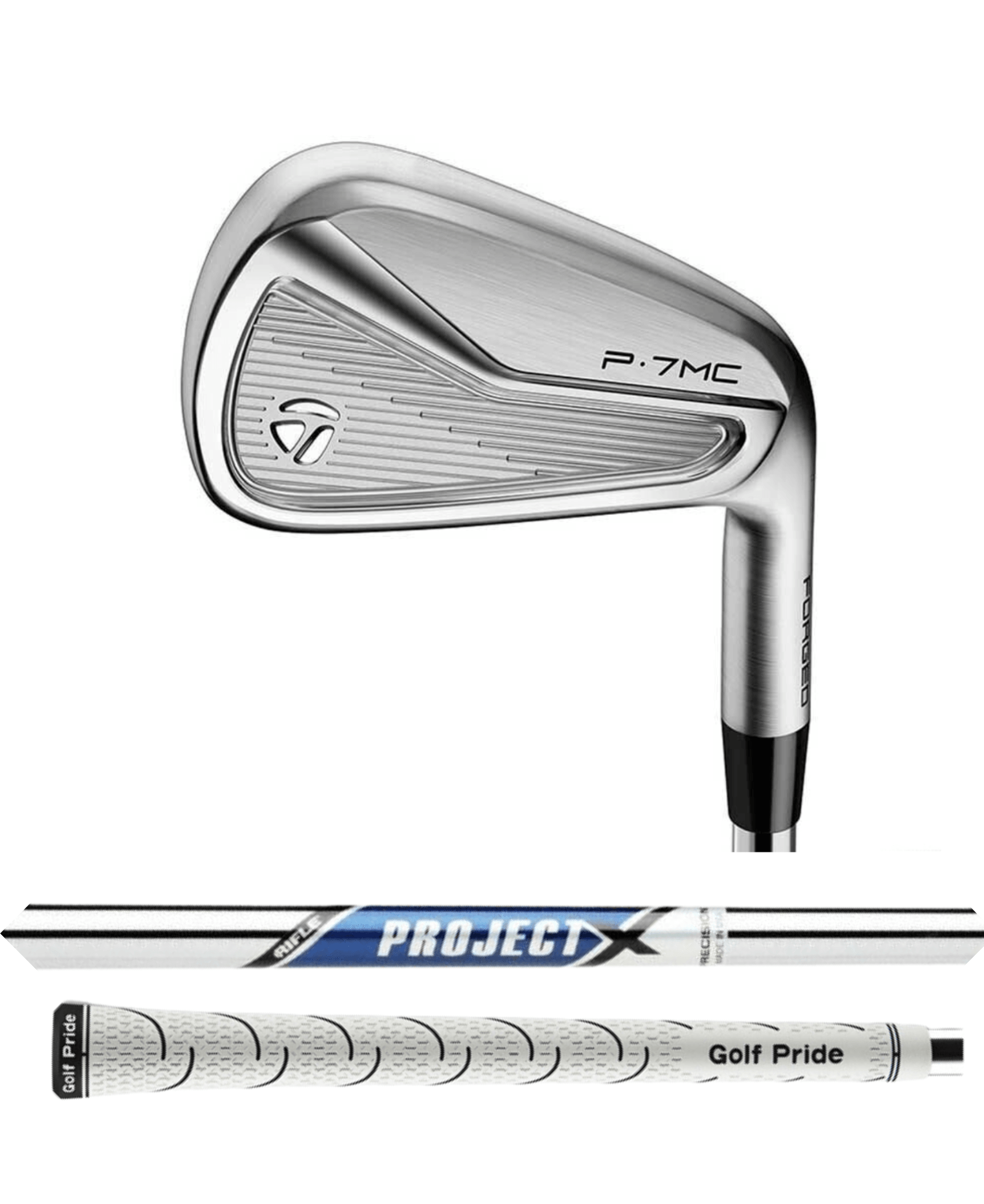 TaylorMade P7MC Pitching Wedge, Project X Rifle Flighted Precision 6.5