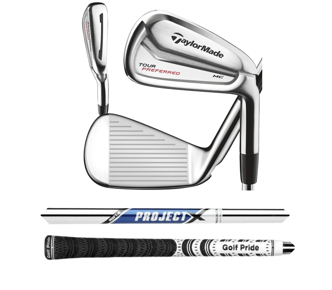 TaylorMade Tour Preferred TP 7 Iron Extra Stiff Steel Shaft Golf Pride Grip TaylorMade Tour Preferred TP 7 Iron Extra Stiff Steel Shaft Golf Pride Grip