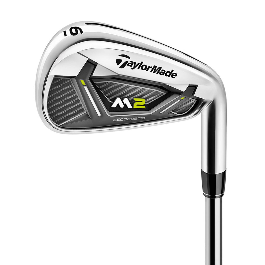 TaylorMade M2 HL #4-PW Iron Set, Steel REAX 88 Stiff Flex – Golf