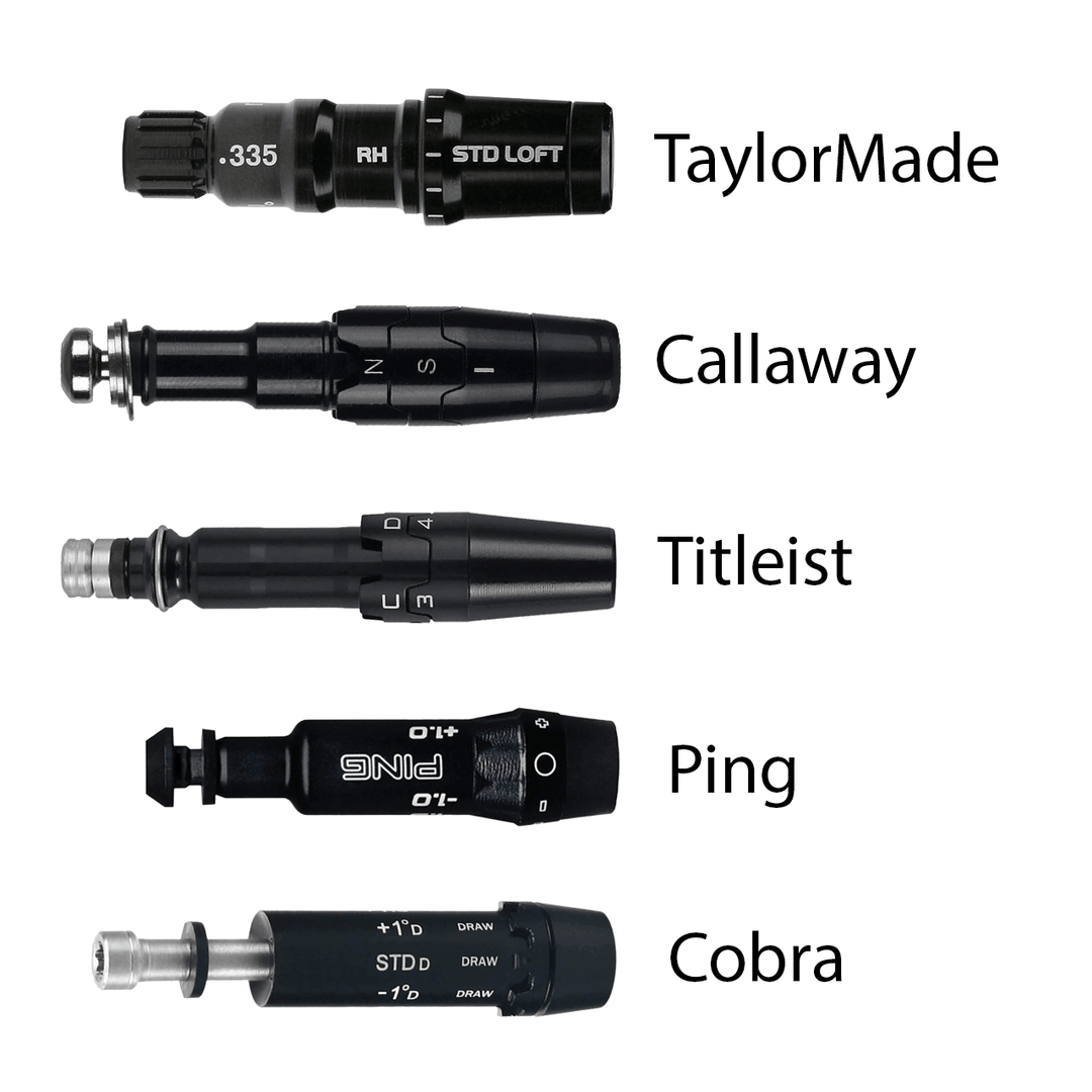 UST Mamiya Lin-Q Gunmetal Shafts - Choose Flex, Weight, & Adaptor