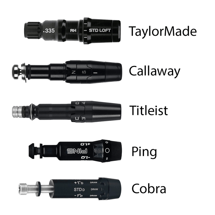 UST Mamiya Lin-Q Gunmetal Shafts - Choose Flex, Weight, & Adaptor