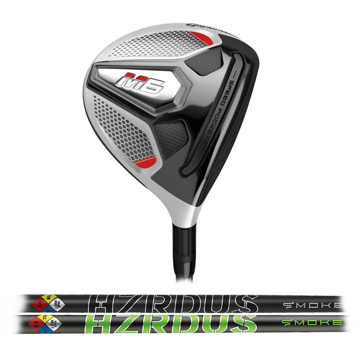 TaylorMade M6 #3 Rocket Fairway Wood, 14 Degree with HZRDUS Smoke