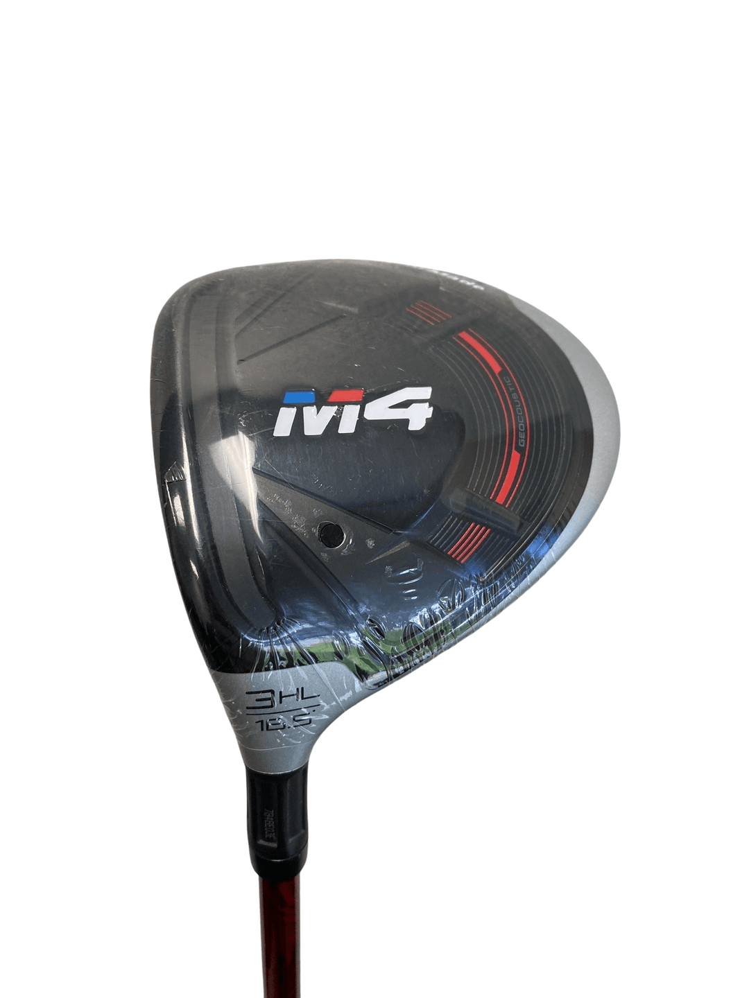 LEFTY NEW Taylormade M4 #3HL-16.5* Fairway, Red Hand Craft Even