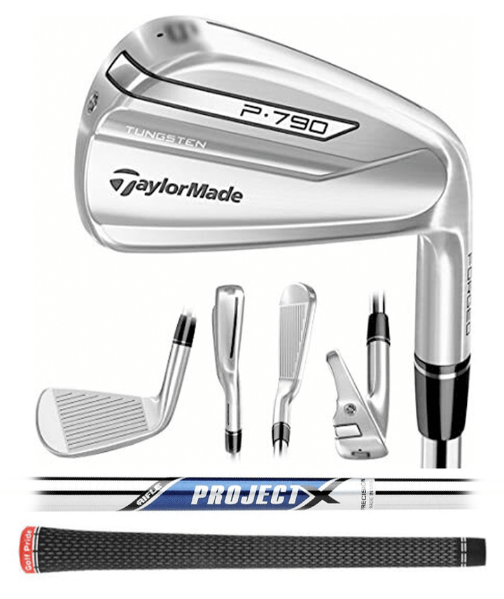 NEW TaylorMade P790 Irons / Project X Rifle Flighted 6.0 Flex