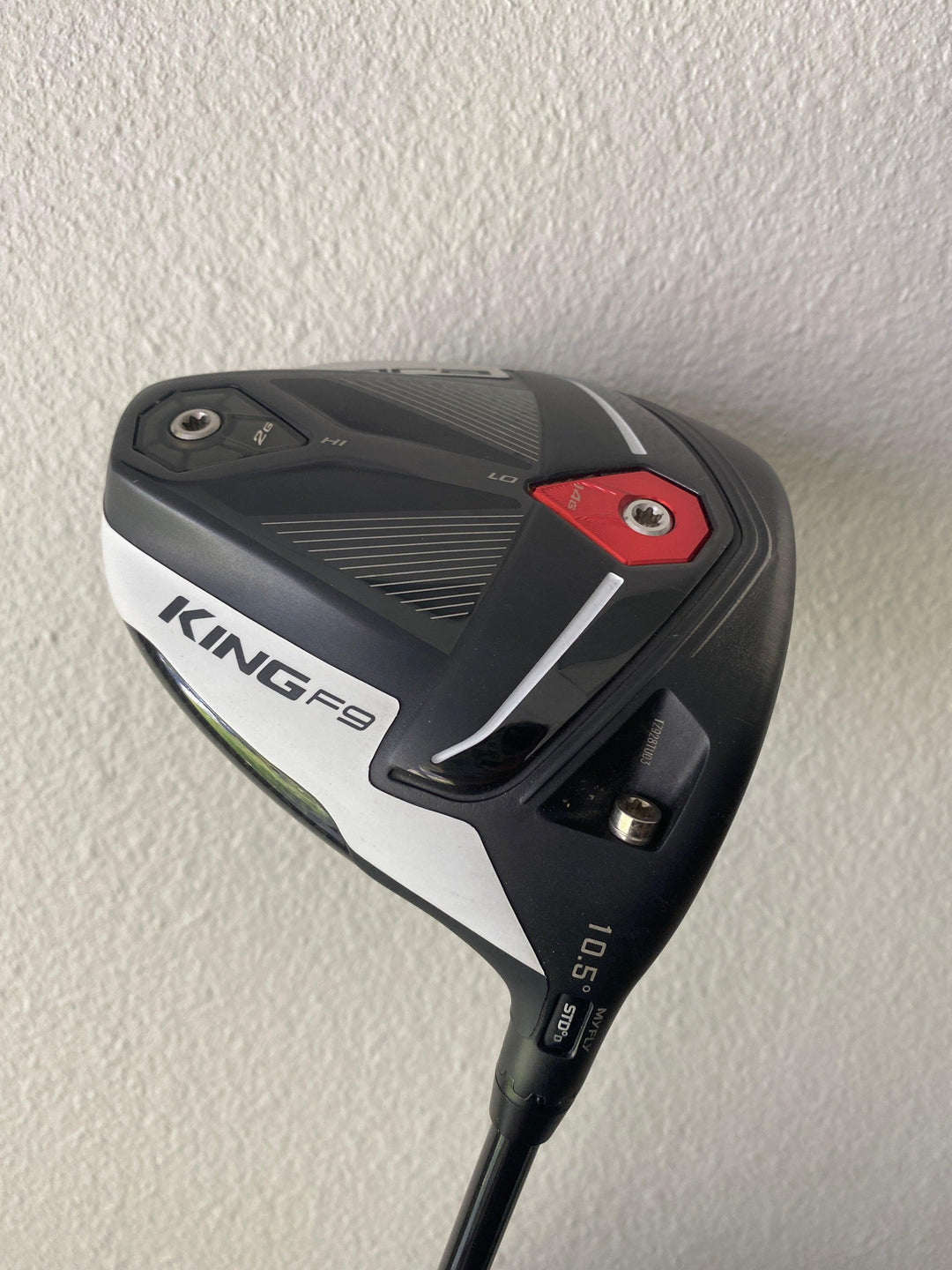 King Cobra F9 Driver 10.5*, Fujikura Atmos Black 7X Extra Stiff
