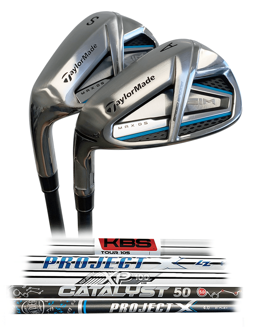 Left Handed TaylorMade Sim Max OS Approach and Sand Wedges – Golf
