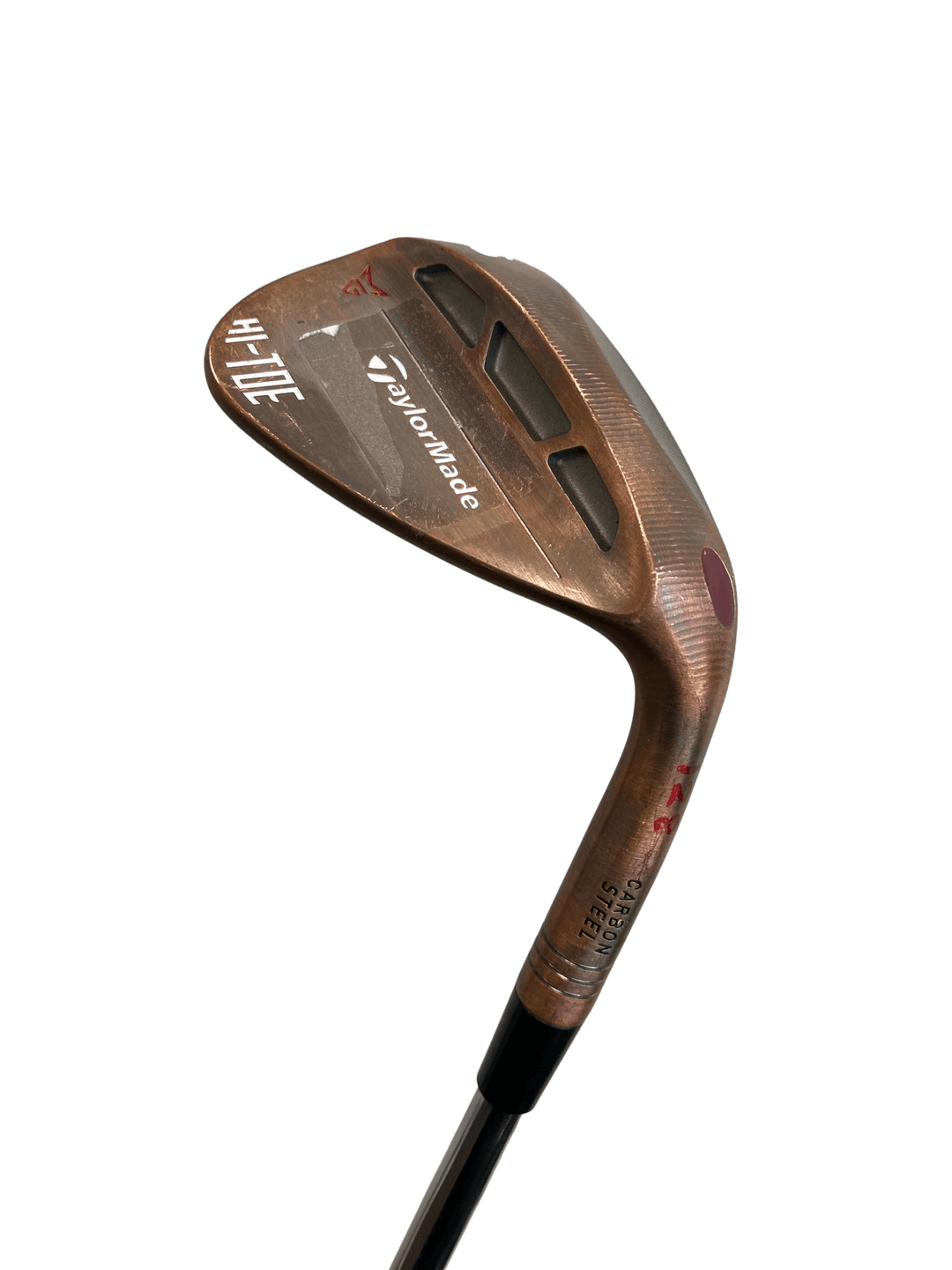 TaylorMade HI-TOE ウェッジ 60度 TaylorMade Hi-Toe Copper RAW 60* Wedge, Dynamic Gold Stiff Flex
