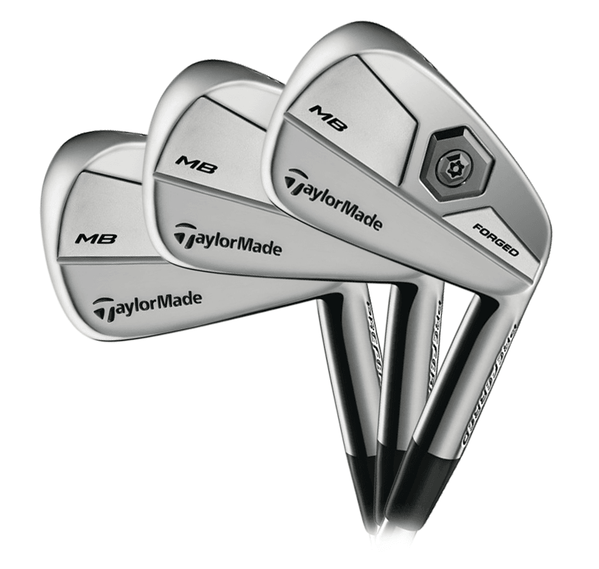 TaylorMade 2012 Tour Preferred MB Iron Set, 3- Pw, KBS Stiff Shaft