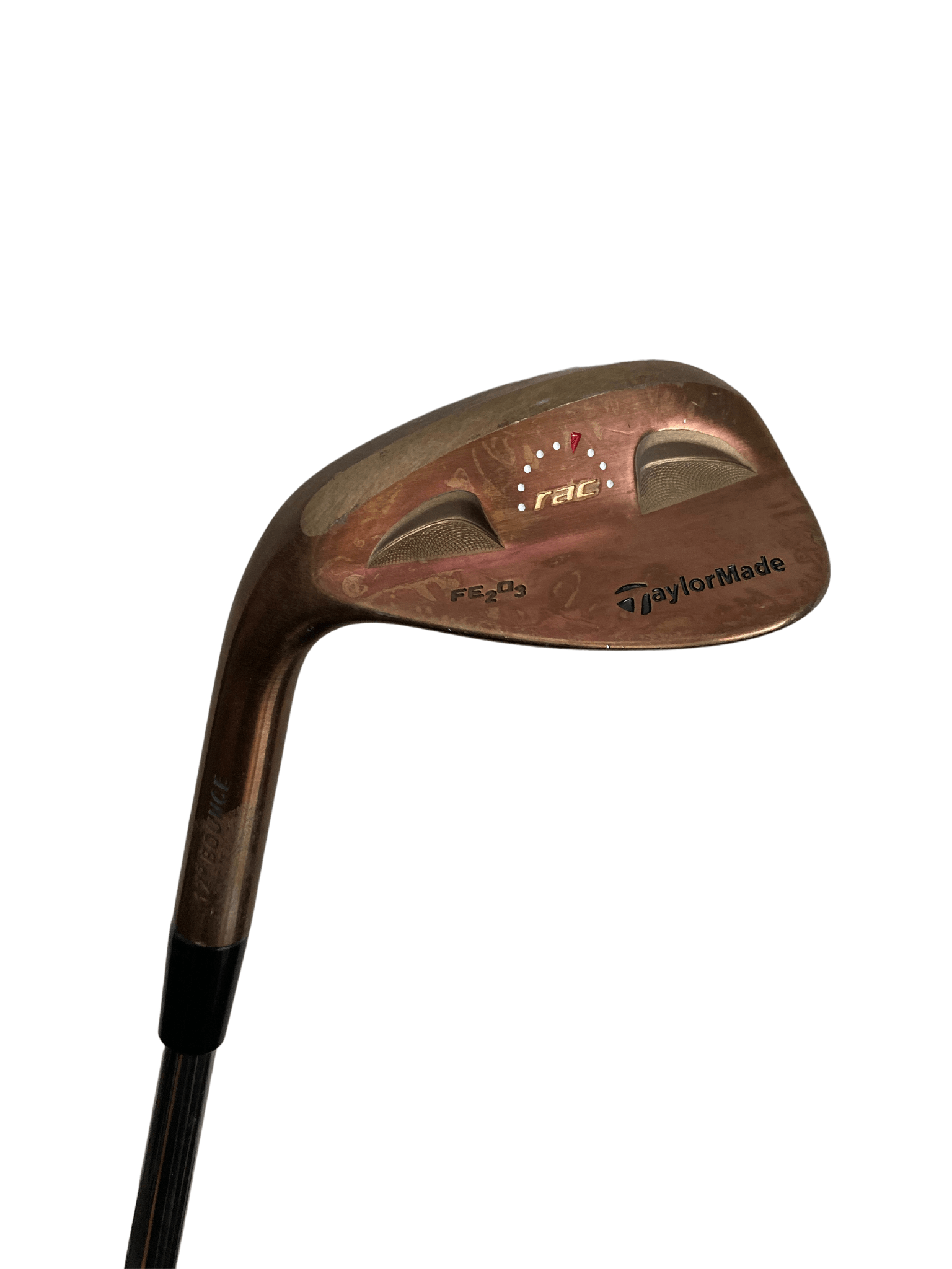 LEFTY TaylorMade RAC Copper FE2O3 56* Wedge/Steel Dynamic Gold Stiff F ...