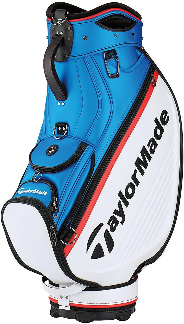 TaylorMade 2018 Tour Staff Bag - Blue/White/Red – Golf Deals and